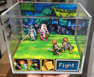 Golden Sun Beginning Cubic Diorama