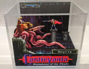 Castlevania Symphony of the Night Scylla Cubic Diorama