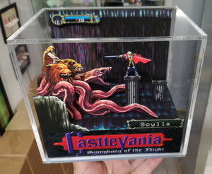 Castlevania Symphony of the Night Scylla Cubic Diorama