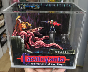 Castlevania Symphony of the Night Scylla Cubic Diorama