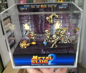 Metal Slug 2 Cubic Diorama