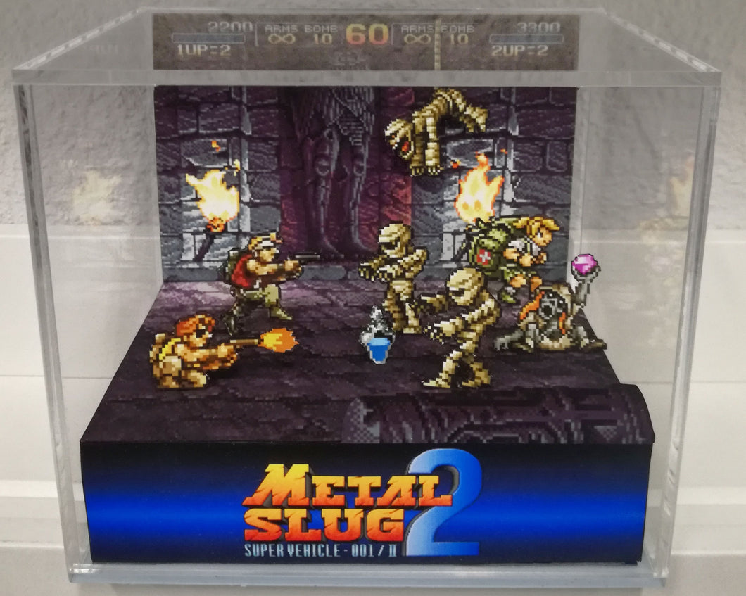 Metal Slug 2 Cubic Diorama