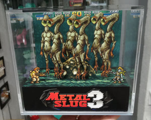 Metal Slug 3 Aliens Cubic Diorama