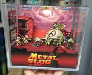 Metal Slug X Final Boss Cubic Diorama