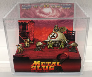 Metal Slug X Final Boss Cubic Diorama