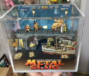 Metal Slug 1 Cubic Diorama