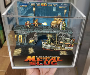 Metal Slug 1 Cubic Diorama