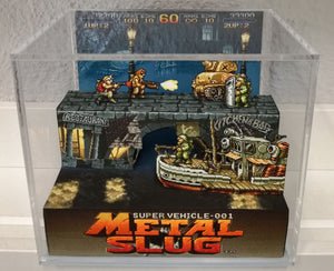 Metal Slug 1 Cubic Diorama