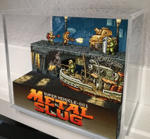 Metal Slug 1 Cubic Diorama