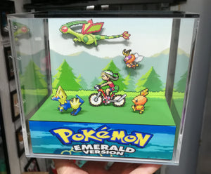 Pokemon Emerald Intro Cubic Diorama