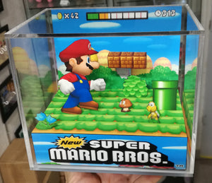 New Super Mario Bros Cubic Diorama