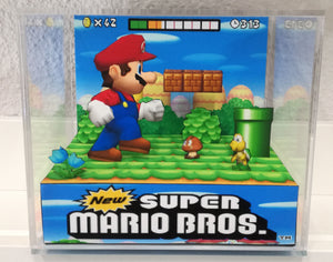 New Super Mario Bros Cubic Diorama