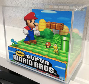 New Super Mario Bros Cubic Diorama