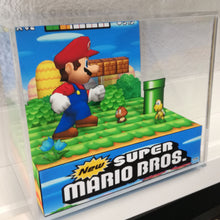 Load image into Gallery viewer, New Super Mario Bros Cubic Diorama