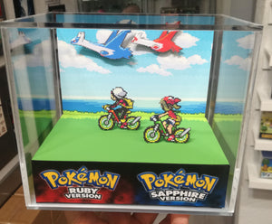 Pokemon Ruby and Sapphire Intro Cubic Diorama