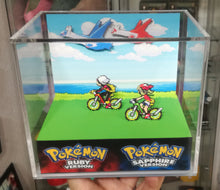 Load image into Gallery viewer, Pokemon Ruby and Sapphire Intro Cubic Diorama