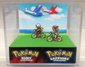 Pokemon Ruby and Sapphire Intro Cubic Diorama