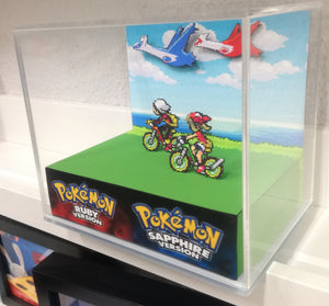 Pokemon Ruby and Sapphire Intro Cubic Diorama