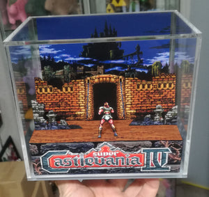 Super Castlevania IV Intro Cubic Diorama