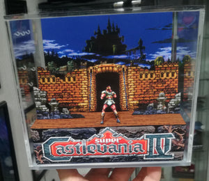 Super Castlevania IV Intro Cubic Diorama