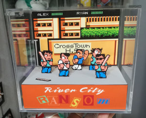 River City Ransom Cubic Diorama