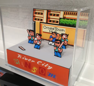 River City Ransom Cubic Diorama