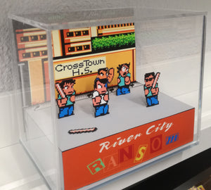 River City Ransom Cubic Diorama