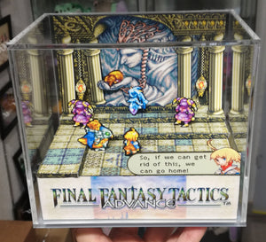 Final Fantasy Tactics Advance Final Boss Cubic Diorama