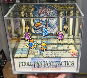 Final Fantasy Tactics Advance Final Boss Cubic Diorama