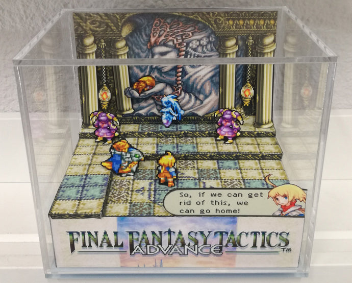 Final Fantasy Tactics Advance Final Boss Cubic Diorama