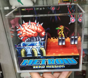 Metroid Zero Mission Cubic Diorama