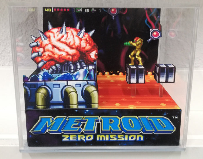 Metroid Zero Mission Cubic Diorama