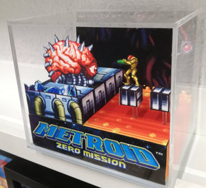 Metroid Zero Mission Cubic Diorama