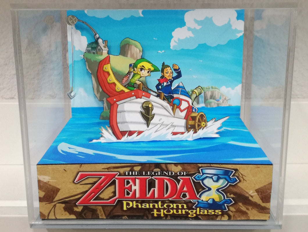 Zelda Phantom Hourglass Cubic Diorama