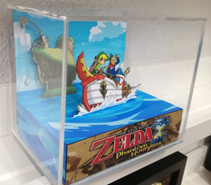 Zelda Phantom Hourglass Cubic Diorama