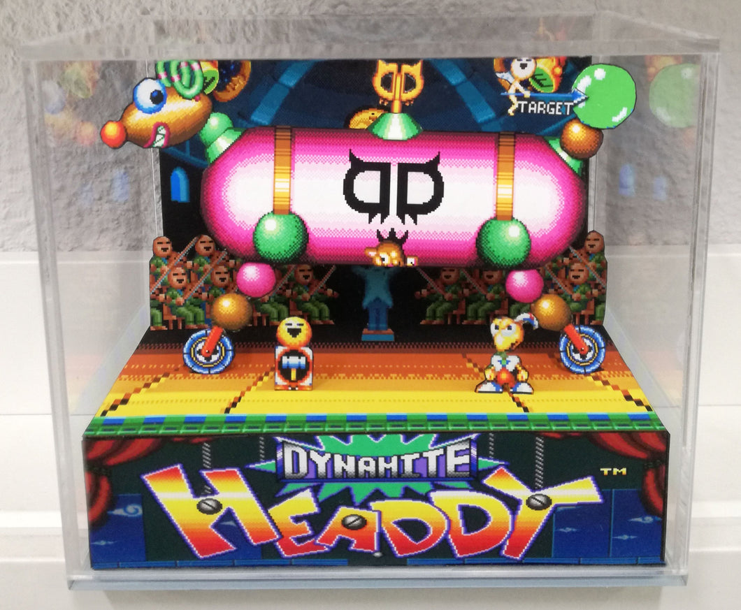 Dynamite Headdy Cubic Diorama