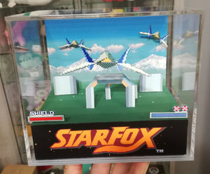 Star Fox Cubic Diorama