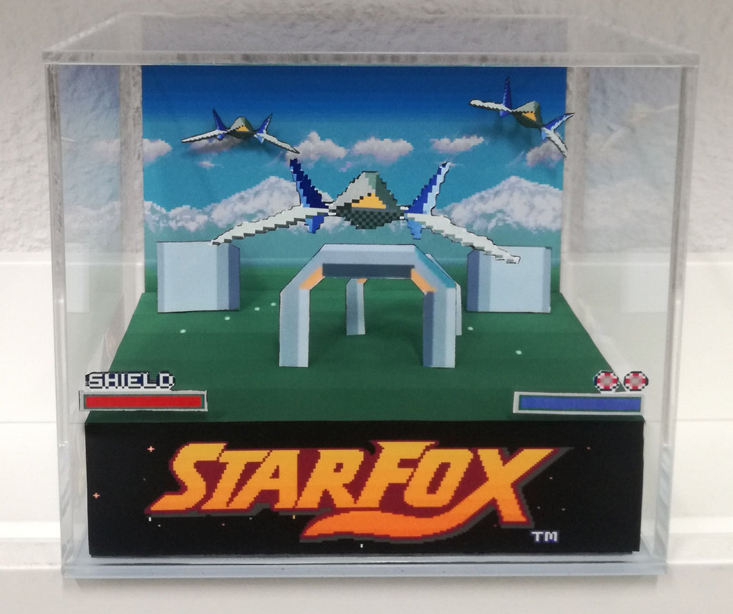 Star Fox Cubic Diorama