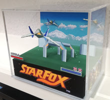 Load image into Gallery viewer, Star Fox Cubic Diorama