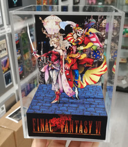 Final Fantasy VI Terra and Kefka Cubic Diorama