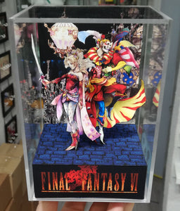 Final Fantasy VI Terra and Kefka Cubic Diorama