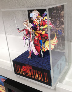 Final Fantasy VI Terra and Kefka Cubic Diorama