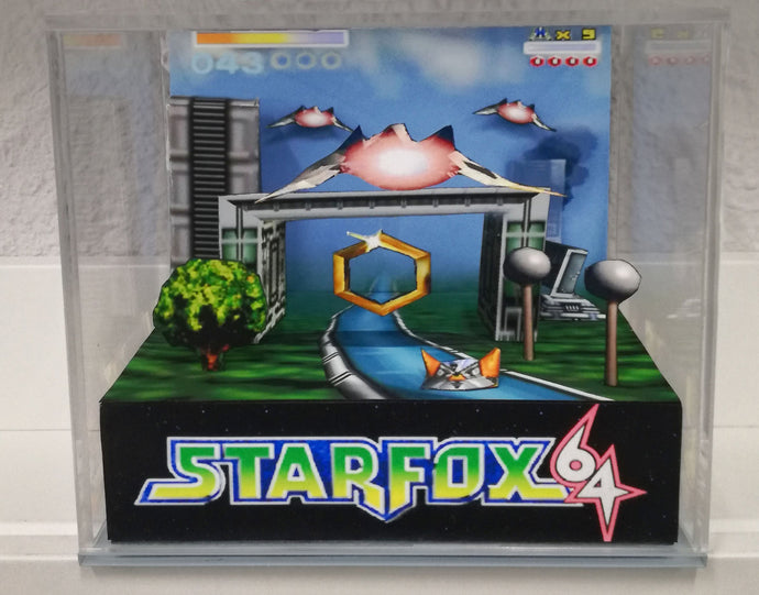 Star Fox 64 Cubic Diorama