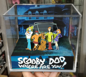 Scooby Doo Cubic Diorama