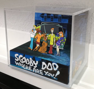 Scooby Doo Cubic Diorama