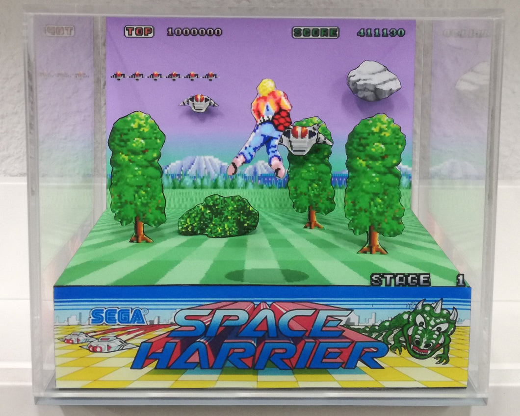 Space Harrier Cubic Diorama