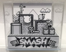 Load image into Gallery viewer, Super Smash Bros Game Boy Cubic Diorama