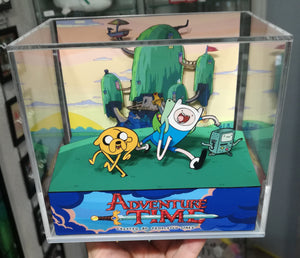 Adventure Time Cubic Diorama