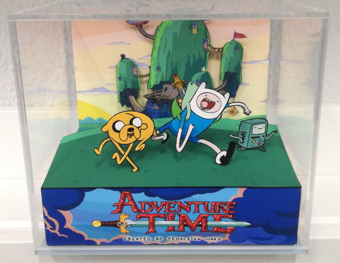 Adventure Time Cubic Diorama