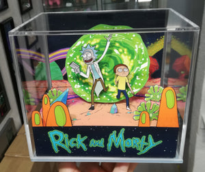 Rick and Morty Cubic Diorama